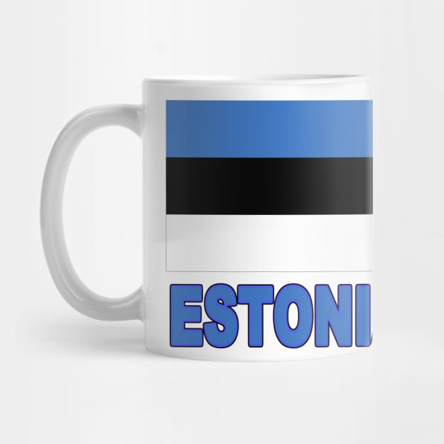 The Pride of Estonia - Estonian Flag Design by Naves